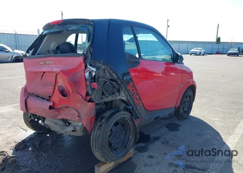 2009 Smart Fortwo Brabus/Passion/Pure из США, поврежденный, VIN WMEEJ31X99K225942